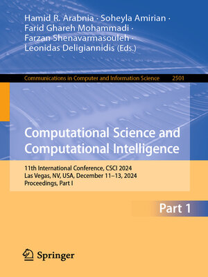 cover image of Computational Science and Computational Intelligence